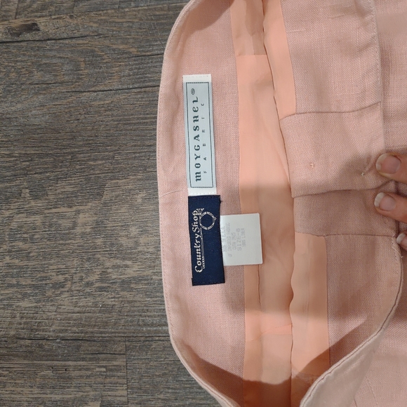 Country Shop vintage button up skirt, blush pink - Size 4 - Picture 10 of 10